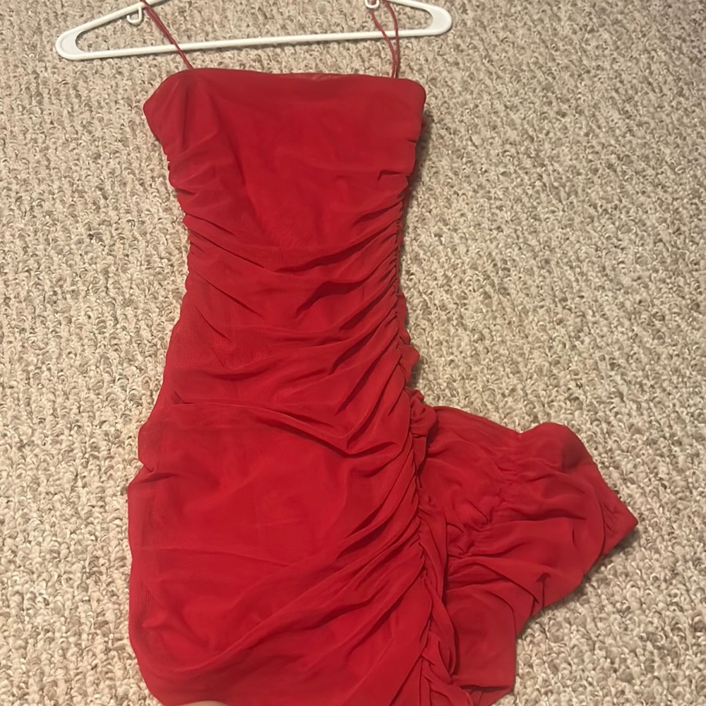 MIDI length bodycon dress